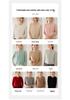 Women's Slim Fit Cashmere Cardigan - Round Neck, Lightweight, Loose Knit Sweater in Solid Color.