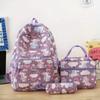 Kids Backpack Sets For Girls Boys Unicorn Backpack 3 In 1 Lightweight Bookbags Large Travel Rucksack With Lunch Bag Pencil Case