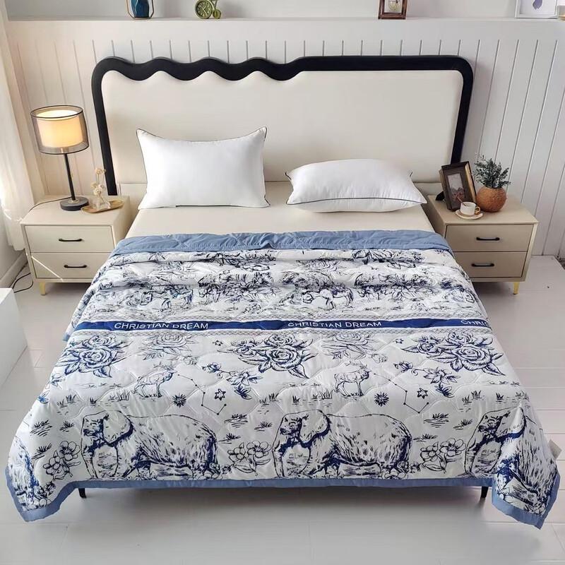 Washed Cotton Summer Cooling Quilt 150x200cm