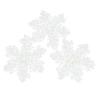 3Pcs 8/11/15/18/23cm Christmas Tree Snowflake Ornament Party Window Xmas Decor