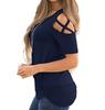 Hochwertige Sommer Damen Träger-Bluse mit Cold Shoulder für stilvollen Komfort