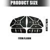 Antiscratch Premium PVC Protective Decals For Faded Automotive Control Buttons Easy Installation Scratch Proof Design