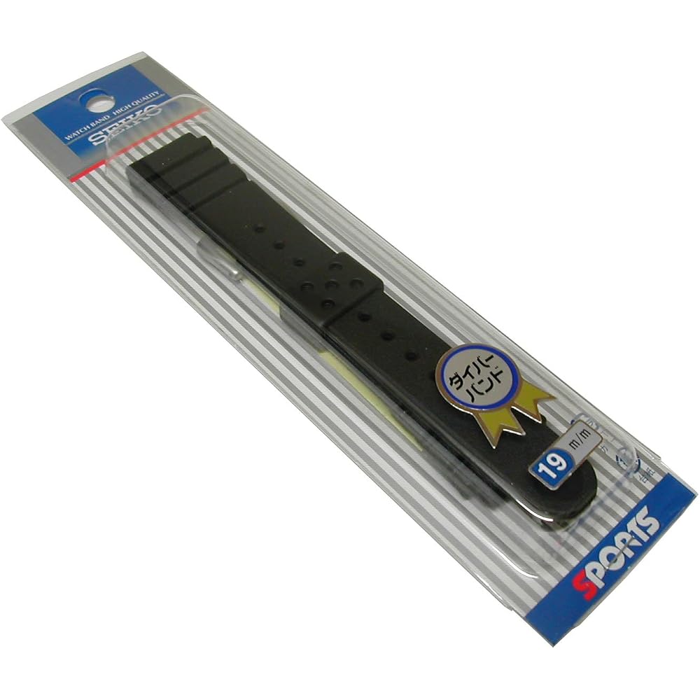 [Seiko] SEIKO 19mm Watch Band, Urethane Band, DAL3BP, Men's