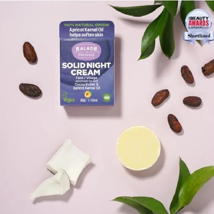 

Французский ручной работы Органический_Твердый Ночной крем 32г + Бесплатный алюминиевый кейс