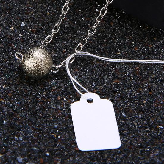 

Yousheng 200 шт. Белые бумажные этикетки с веревкой, гладкие пишущие этикетки, подарочные продукты, бумажные подвесные кружевные ценники