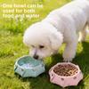 Dog Bowl and Dog Dish Anti-tip Silicone Bowl for Outdoor Pet Foodware Portable Dog Feeding Bowl Water Bowl Dog Food Dish