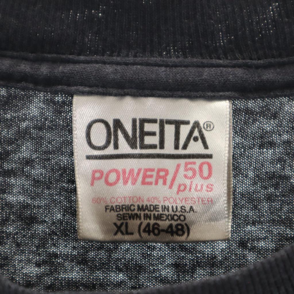 ONEITA 90s Old USA Made Politics Voting Print Short Sleeve T-shirt Men's Used