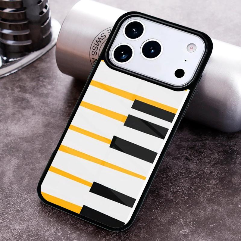 Minimalist Music Lover Phone Case for iPhone 17 16 15 Pro Max Air 14 13 12 11 Plus Shockproof Capa Cover