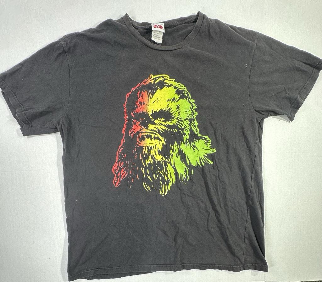 Star Wars Chewbacca Rasta XL Vintage Style Lucasfilm UPC 758315971347 Unisex T-Shirt