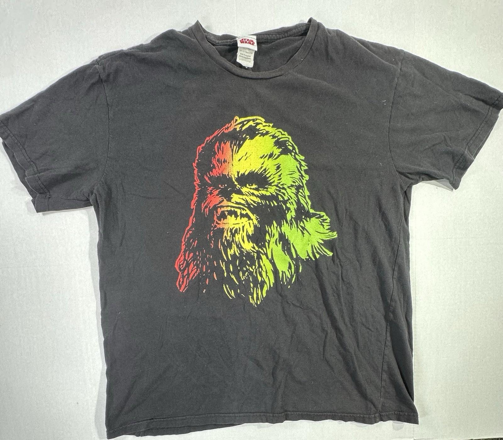 Star Wars Chewbacca Rasta XL Vintage Style Lucasfilm UPC 758315971347 Unisex T-Shirt S
