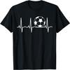 Soccer Heartbeat - Soccer Ball Heartbeat T-Shirt