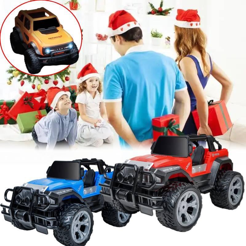 Remote Control Monster Tru Cars Four Wheel Drive Lighting Off Road Vehicle