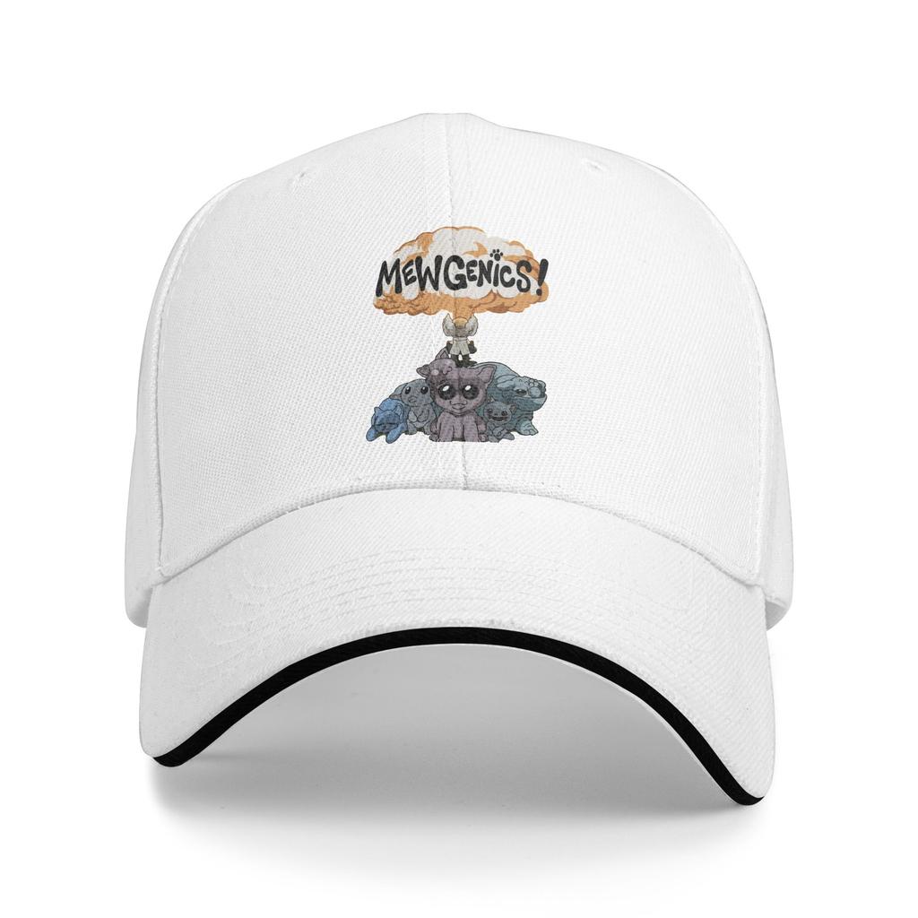 Mewgenics Science and Mutated Cats Baseball Cap Fashion Sandwich Hats for Men Women Adjustable Dad Hat Fishing