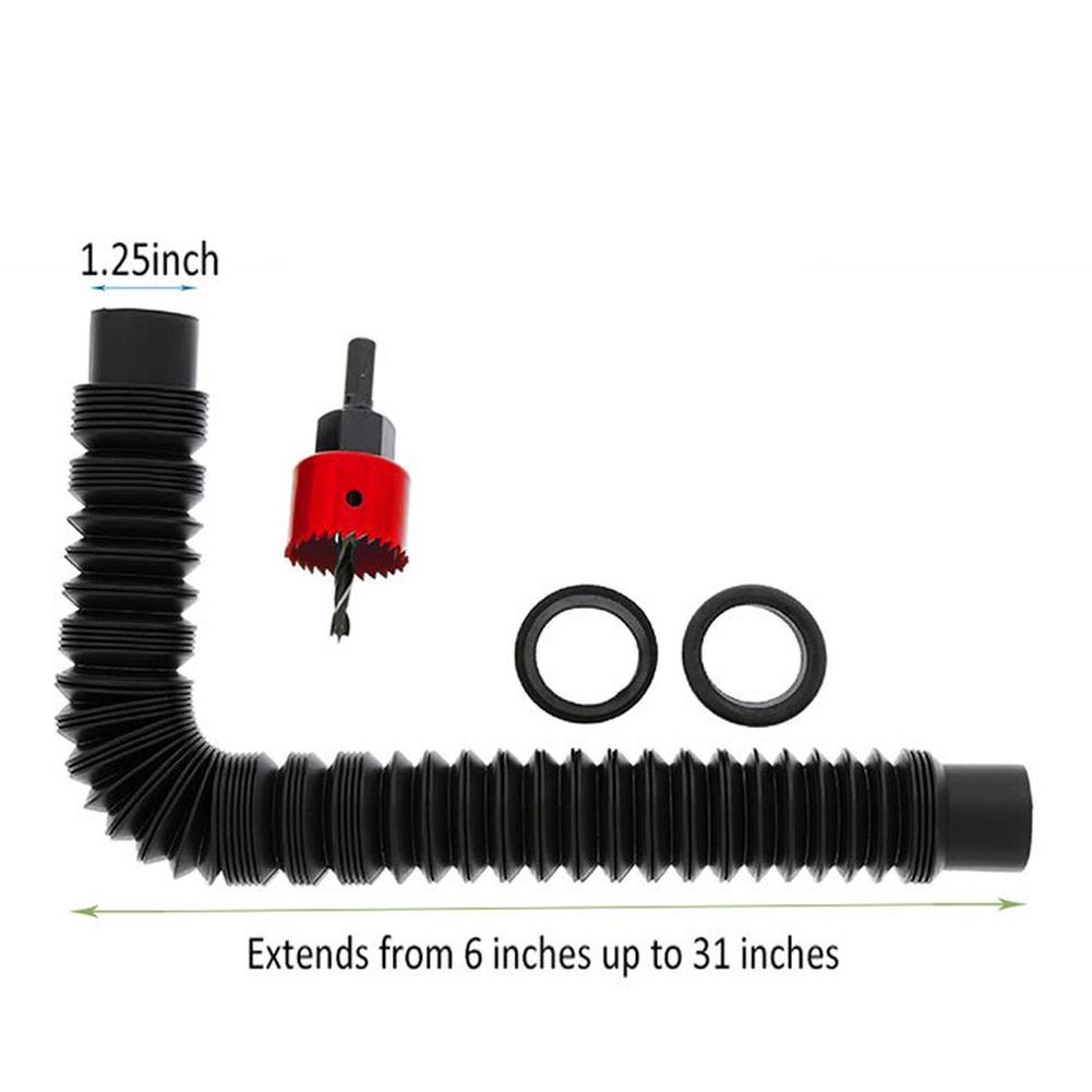 Rainwater Bucket Connector Kit Expand Water Storage Capacity Connect Rainwater Collection Buckets Gutter Downspout Extensions