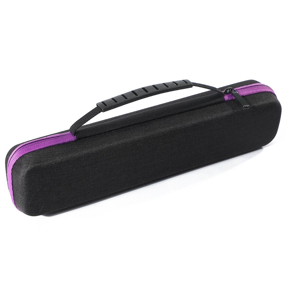 

Portable EVA Hair Styling Tool Storage Case чёрный/фиолетовый