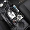 LHD For Toyota FJ Cruiser 2007- Black Car Center Console Gear Side Storage Box Phone Box Car Interior Accessories