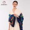 ITARORA Wool-Silk Square Scarf