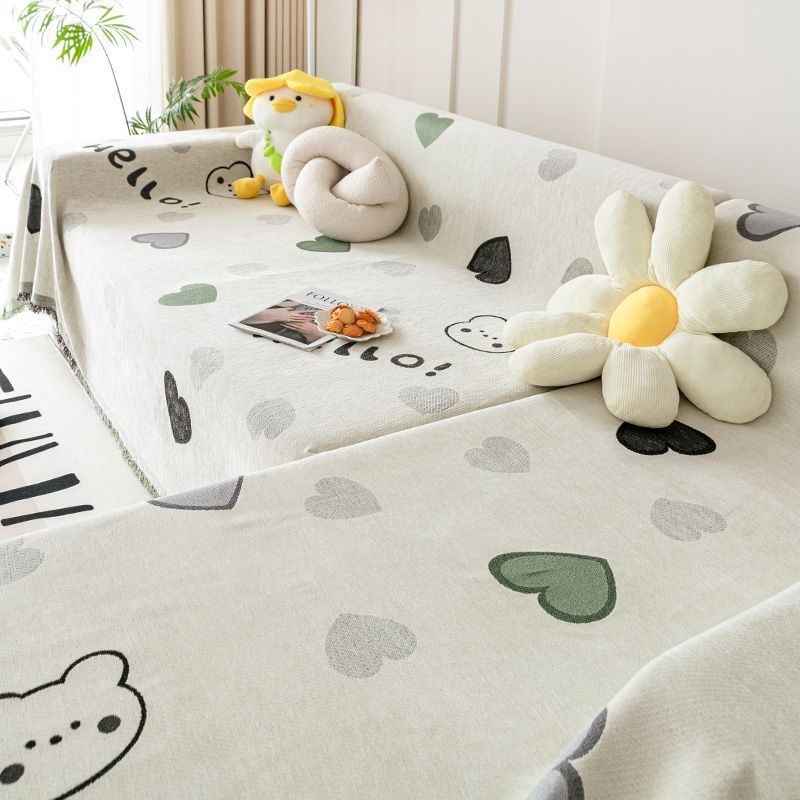 Blankets Knitted Nordic Sofa Towel Bohemia Sofa Cover Full Blanket Striped Room Bedside Home Decoration Picnic Carpet Tablecloth