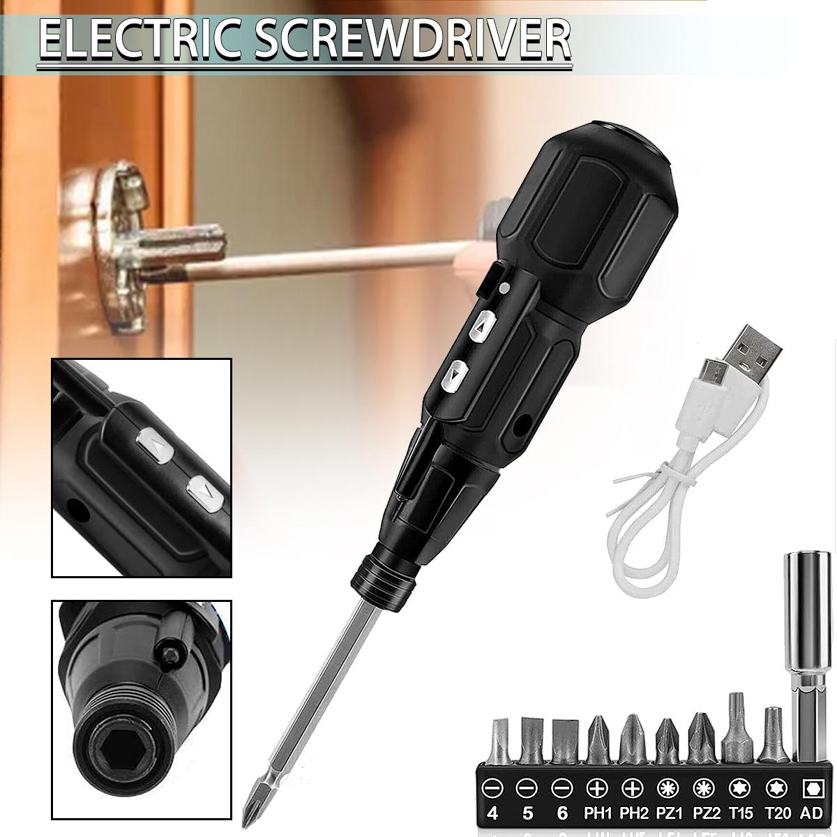 

PDTO Набор аккумуляторных электрических отверток Набор инструментов для ремонта электропитания с битами со светодиодной подсветкой