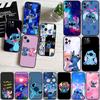 Coque de téléphone Cartoon Stitch pour Samsung Galaxy S24 S25 Ultra FE Plus Edge A22 A24 A25 A35 A02S A21S