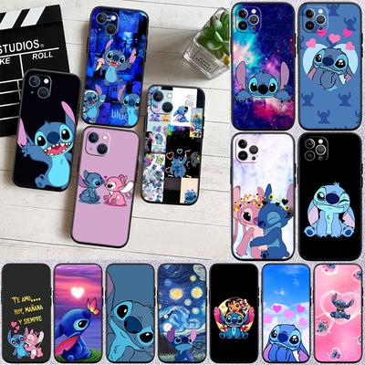 Cartoon Stitch Phone Case for Samsung Galaxy S24 S25 Ultra FE Plus Edge A22 A24 A25 A35 A02S A21S