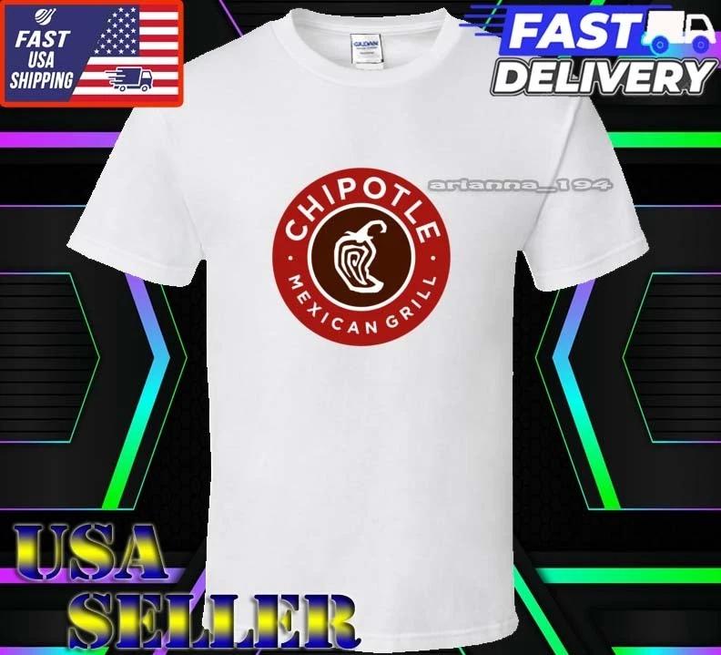 New Shirt Chipotle Mexican Grill Logo T-Shirt Funny American Unisex Size S-5XL 4XL