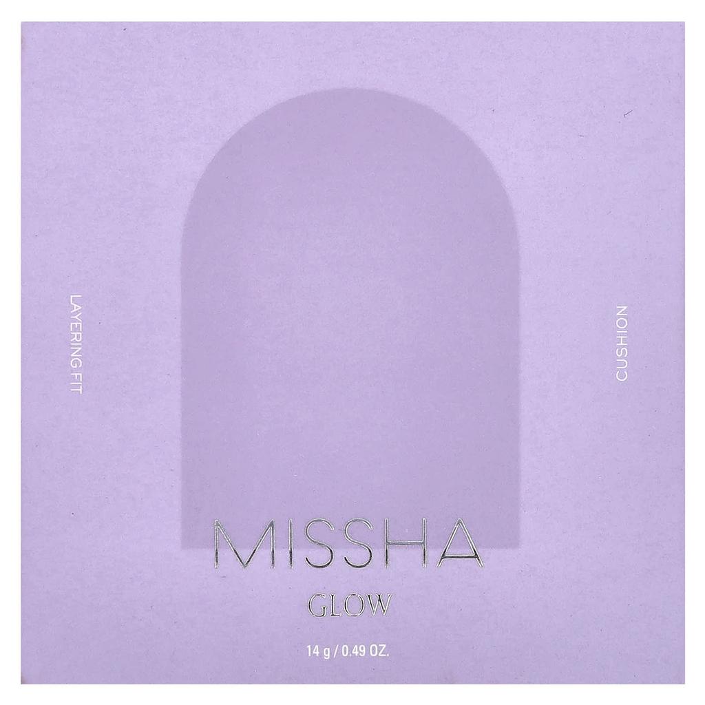 Glow Layering Fit Cushion, No. 17 Ivory, 14G(0.49Oz)