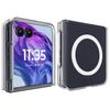 For Motorola Razr Ultra 2025 5G/Razr 60 Ultra 5G Clear Phone Case Compatible with MagSafe TPU+Acrylic Back Cover