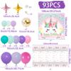 Unicorn Balloon Garland Arch Kit Ballon Unicorn Birthday Party Decoration Kids Gender Reveal Baptism Baby Shower Girl Decor
