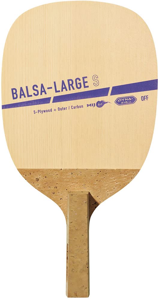 VICTAS PLAY S Table Tennis 310281 BALSA-LARGE (Square) Racket, Large,