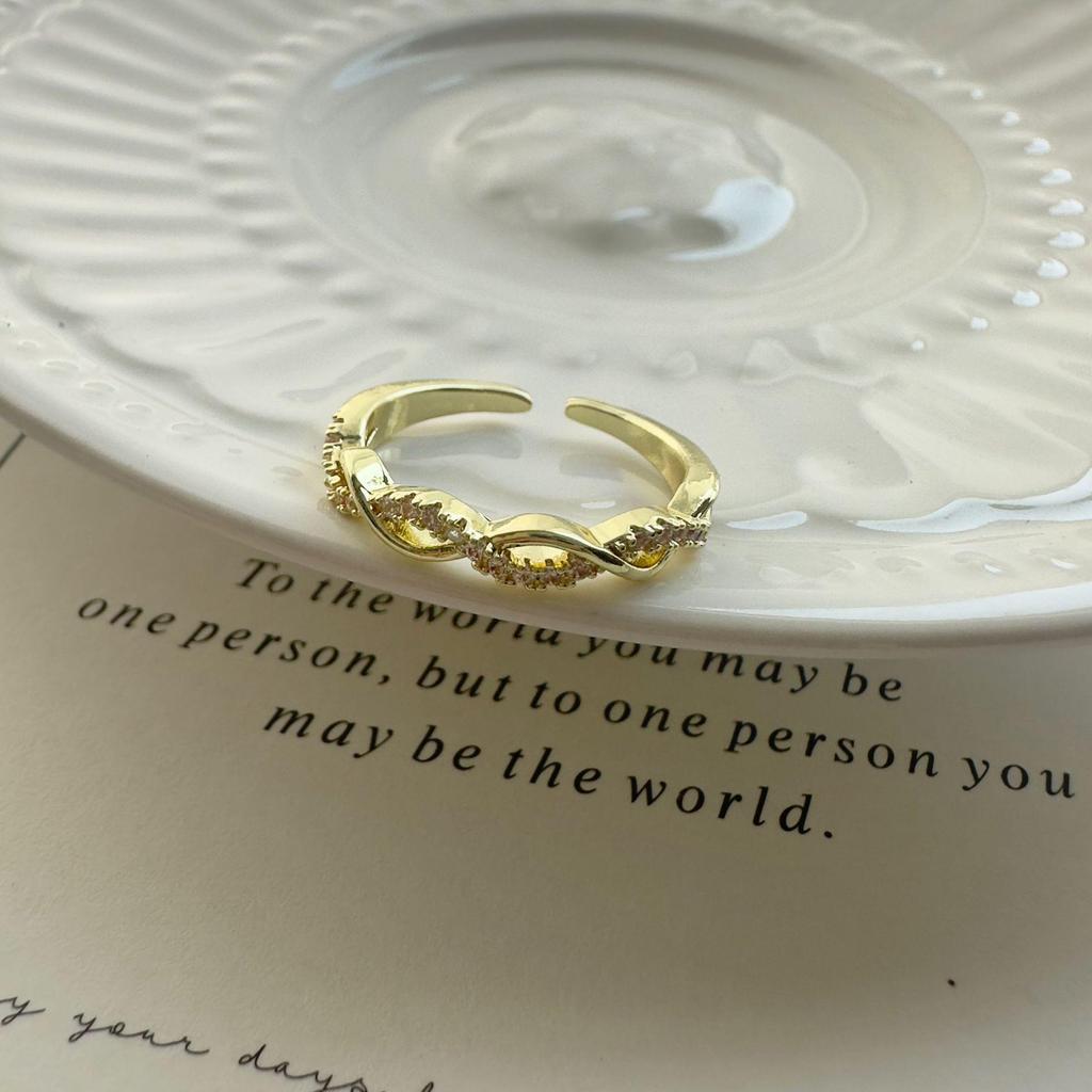 Retro Style Versatile Heart Open Ring for Women