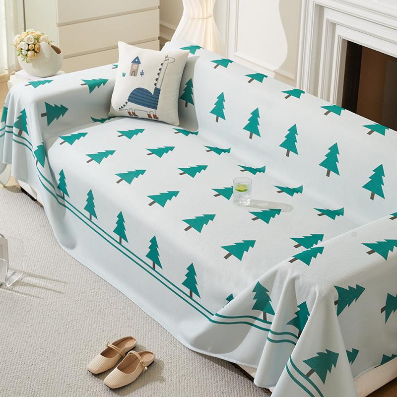 Summer Cool Breathable Sofa Towel Prosperous All-Inclusive Sofa Cover One-Piece Sofa Large Cover Cloth Cushion