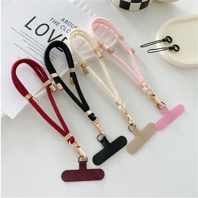 Luxus Metall Nylon Kurzes Lanyard Handy-Trageband Schlüsselband Hängendes Hosenzubehör Stilvoller Anti-Verlust Schlüsselanhänger Handgelenkseil Riemen