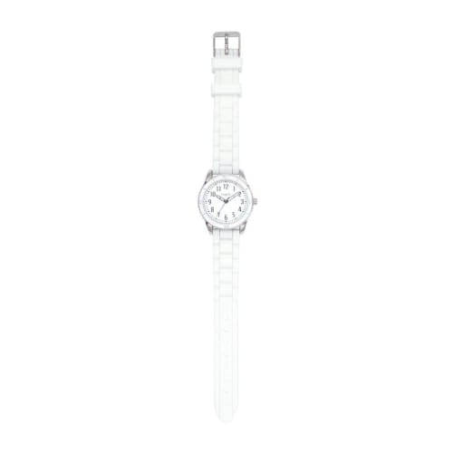 Follow (Follow) Watches Follow Fragola (Fragola) Rubber Band Watch N01523S-1 WH Women's White