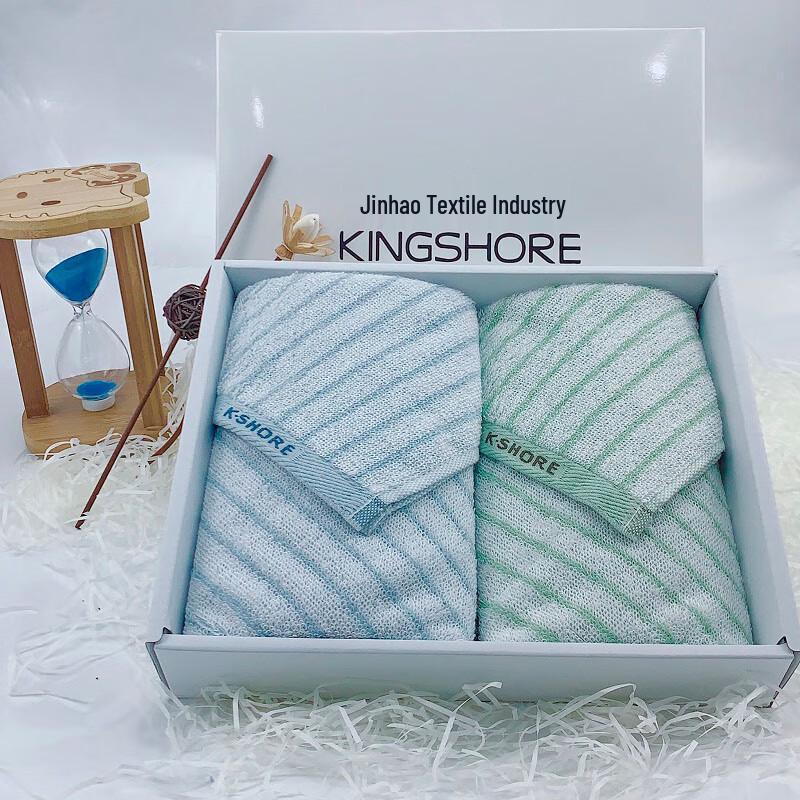 Jinhao Allure 2-Piece Cotton Towel Gift Set
