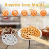 Achappam Mold Frying Tools Cookie Maker Molds Metal Detachable Rosette Maker