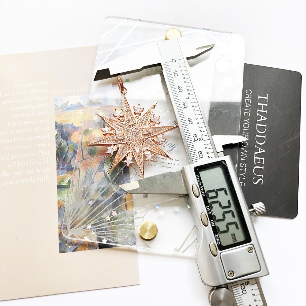 Pendant Lucky Magic Star Rose Gold ,2023 Spring New Jewelry Romantic 925 Sterling Silver Unique Magical Festive Gift For Women