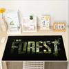 The Forest Theme Mouse Pad, Non Slip Rubber Base, Multifunctional Office & Home Decor, Perfect for Workspace Personalization.