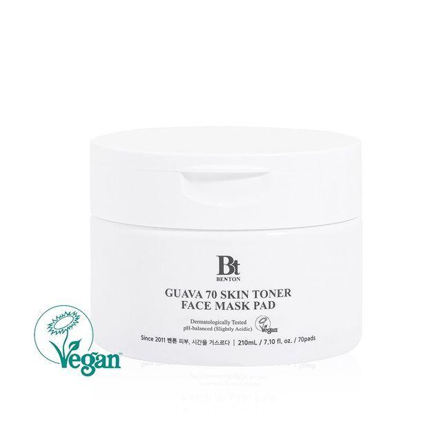 Benton Подушечка для маски для лица с тоником Guava 70 Skin 70 pads
