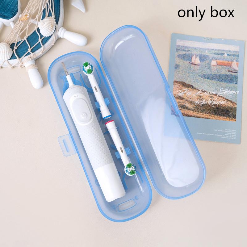 

Универсальный чехол для электрической зубной щетки, органайзер для хранения зубных щеток, портативный дорожный защитный чехол для электрической зубной щетки для улицы синий