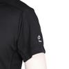 Phiten Volleyball Short Sleeve T-Shirt with Glitter Gradient, Black/Blue, Size L, Men's and Women's, 3125JG66810