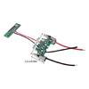 Battery Pack Service Part, BAT610 18V 14V Green Board with Circuit Form, Wire Set, Metal Ends and Repair Size for Rebuild Service Use