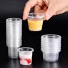 WS Disposable Clear Plastic Tasting Cups