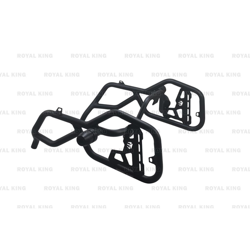 Black Crash Guard With "Slider Fit For Yezdi Adventure 334"