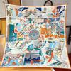 Design Luxury  Twill Silk Women Scarf Sunscreen Foulard Shawl Hijab Female Hair Hijab Wraps Neckerchief Bandanda Echarpe