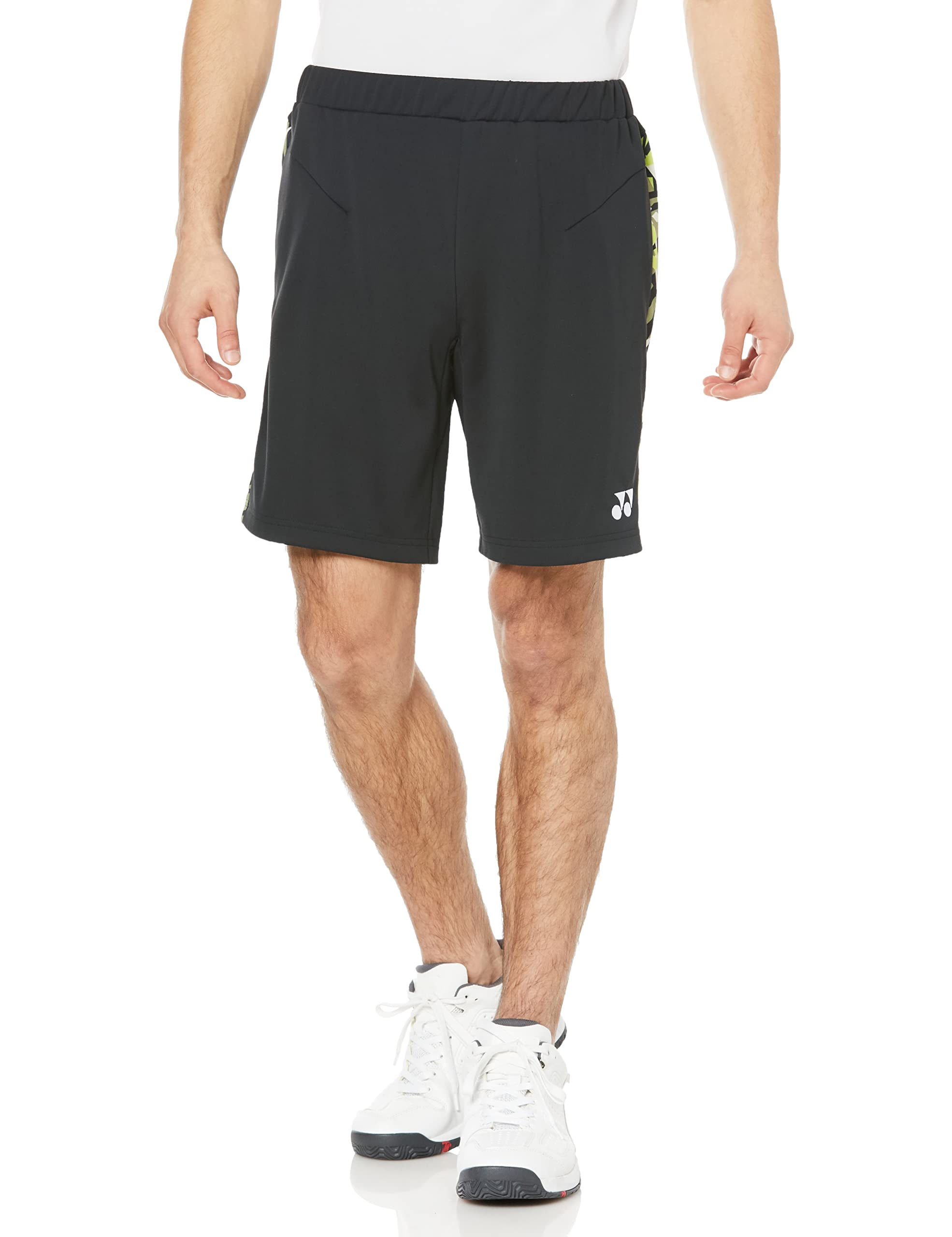 

Short Knit Short 15141 SS [Yonex] Men s Pants, Pants, Black/Yellow (400)