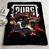 game PPUBGG Throw Warm Soft Flannel Blanket Multiuse for Sofa Bed Camping Travel Nap