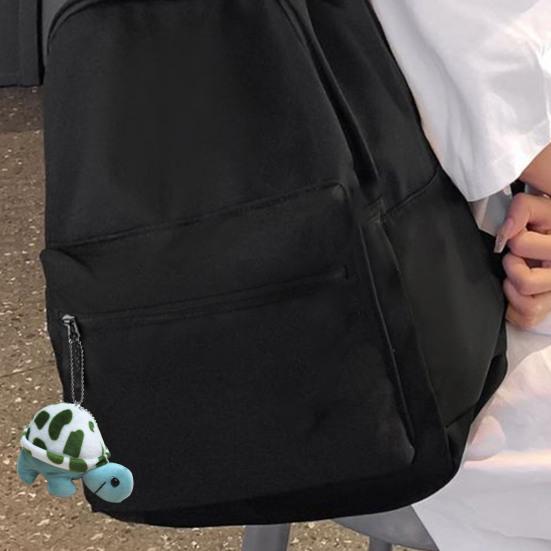 11cm Turtle Plush Pendant PP Cotton Fully Filled Lovely Marine Animal Plushies Ornament Soft Stuffed Animal Purse Keychain Pendant Birthday Gift