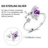Adjustable Rings Copper Mermaid Wing Dragon Sunflower Tulip Open Rings For Women Female Original Engagement Jewelry