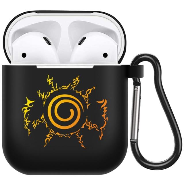 Japonya Anime Akatsuki Alın Kuyruklu Beast Manga AirPods için kılıf 2/1 Pro Silikon Hava Pod Pro Bluetooth Kulaklık Kutusu Kapağı
